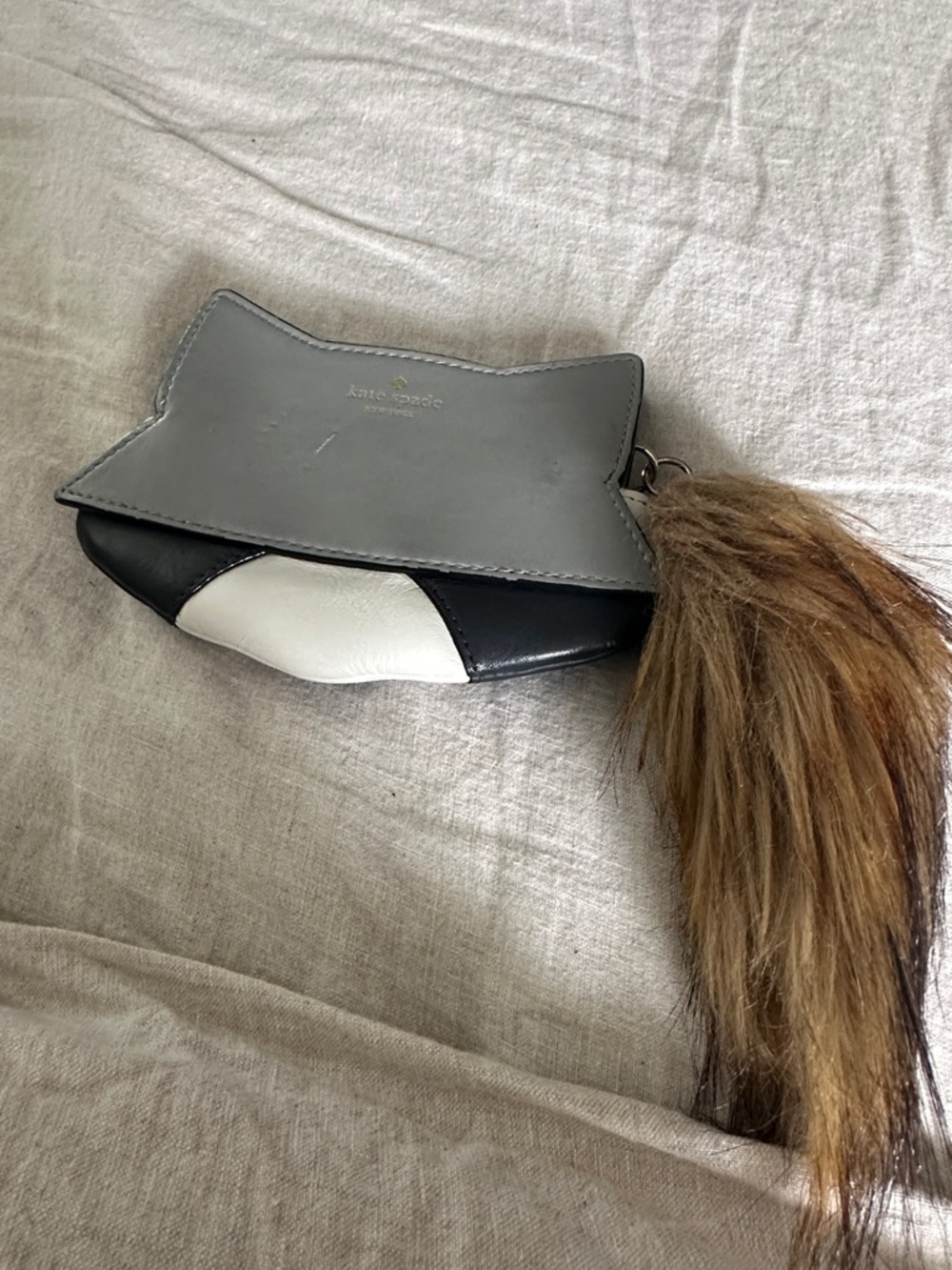 Kate Spade Racoon coin purse - Picture 2 of 3